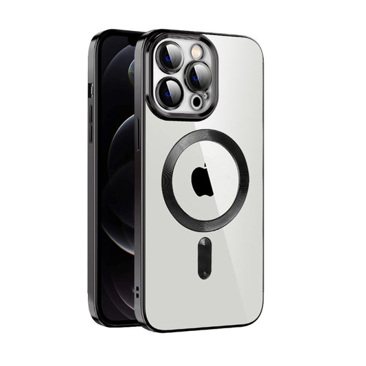 CD Texture Plating TPU MagSafe Phone Case with Lens Film, For iPhone 12 Pro Max, For iPhone 11, For iPhone 11 Pro Max