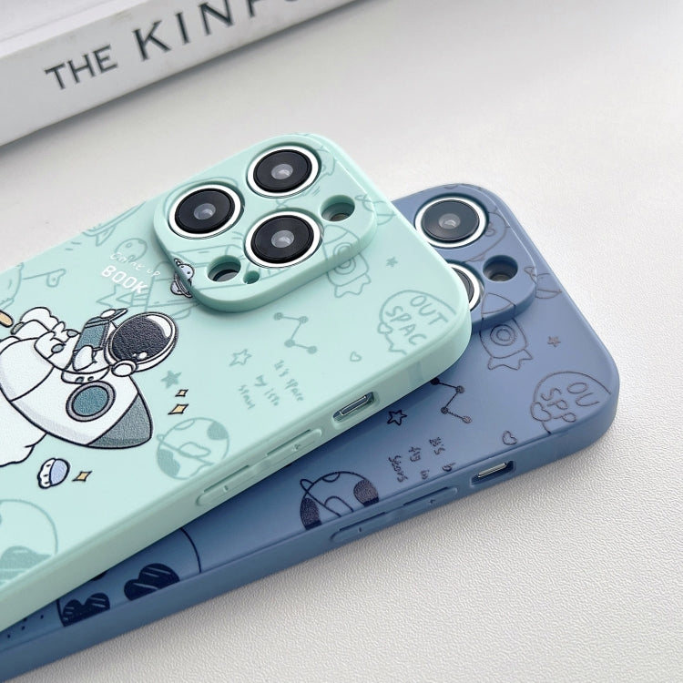 Liquid Silicone Straight Side Phone Case, For iPhone 11 Pro Max