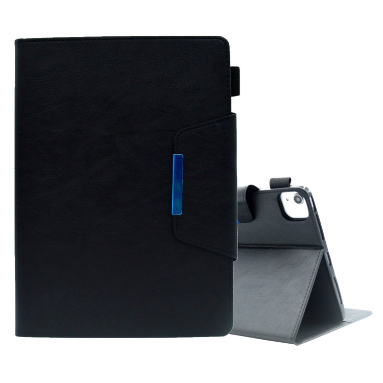 Suede Cross Texture Magnetic Clasp Leather Tablet Case