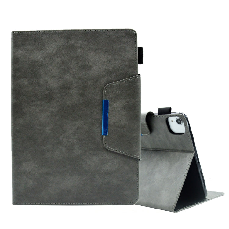 Suede Cross Texture Magnetic Clasp Leather Tablet Case