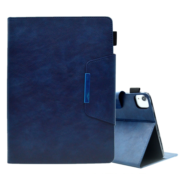 Suede Cross Texture Magnetic Clasp Leather Tablet Case