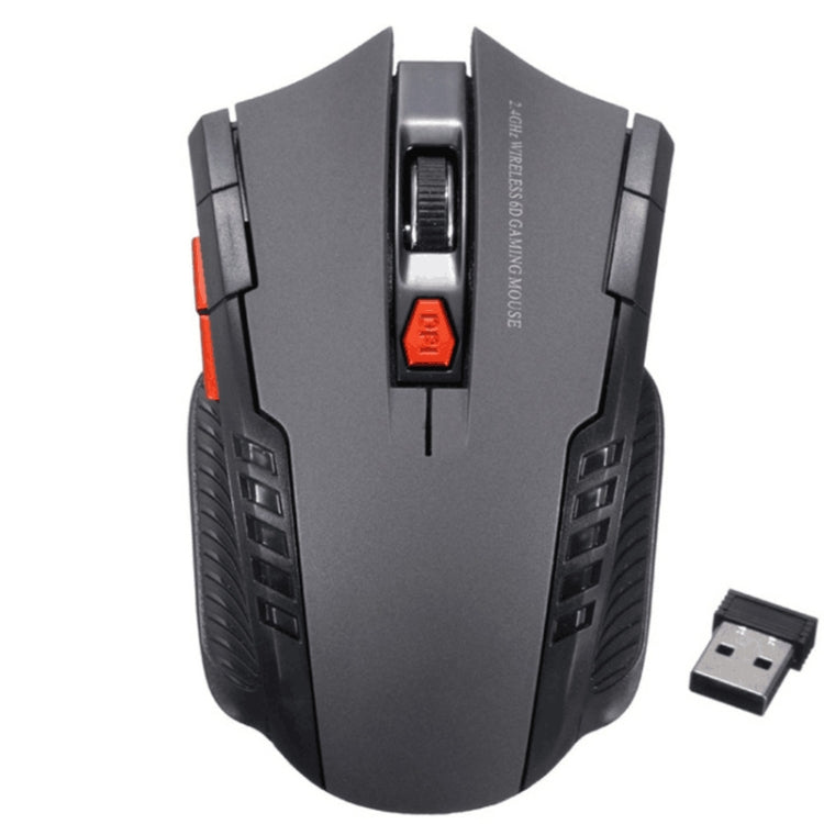 6-keys 2.4G 1600DPI Three-speed Adjustable Wireless Office Mouse, A882 Black, A882 Red, A882 Gold, A882 Blue, A882 Silver Grey