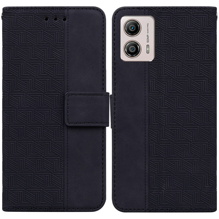 Geometric Embossed Leather Phone Case, For Motorola Moto G13 / G23 / G53, For Motorola Moto  G73, For OnePlus 11, For OPPO Reno8 T  4G, For OPPO Reno8 T  5G / A1 Pro 5G