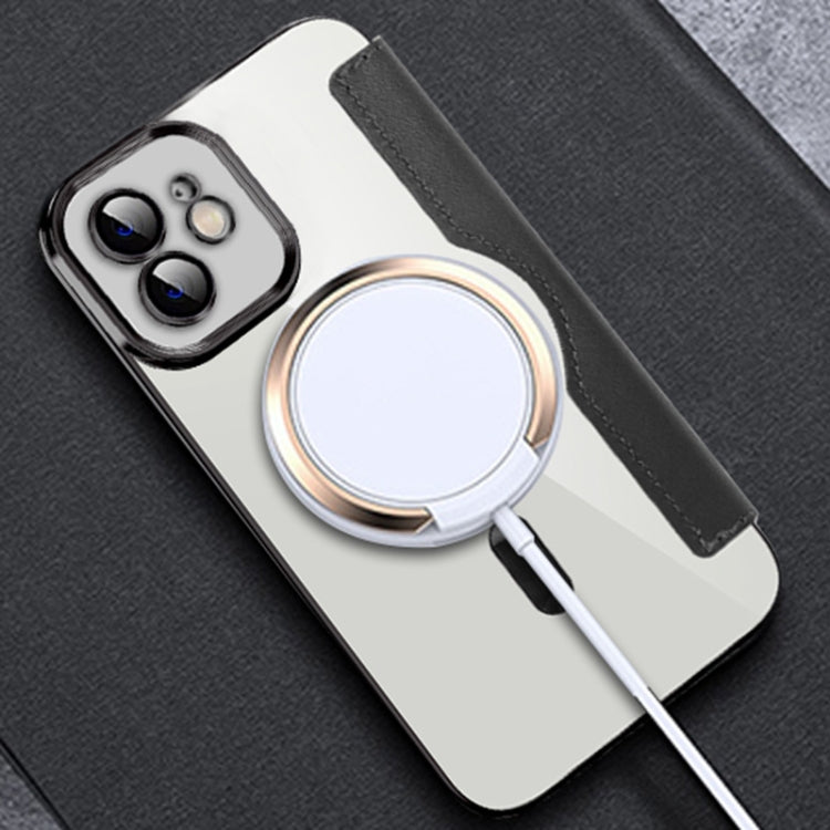 MagSafe Magnetic RFID Anti-theft Leather Phone Case