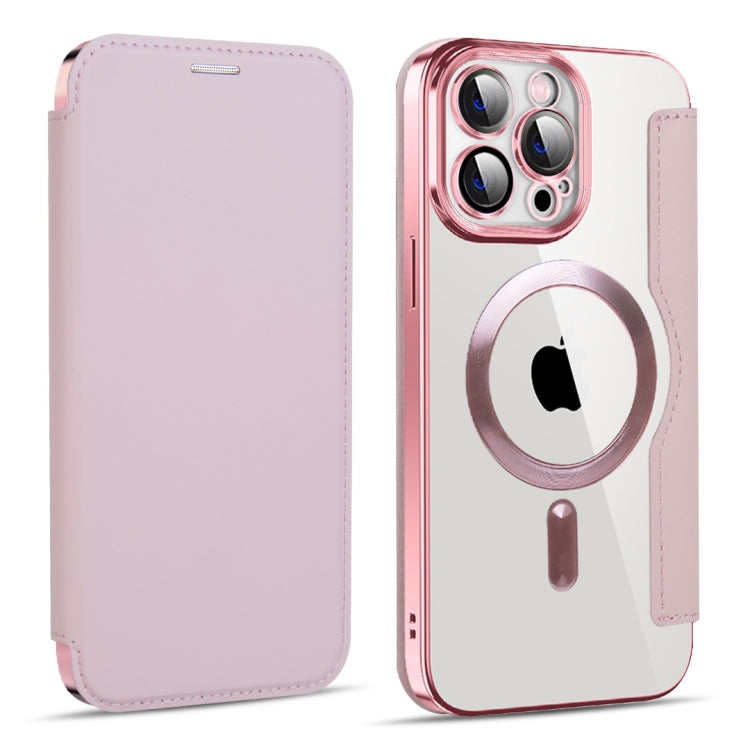 MagSafe Magnetic RFID Anti-theft Leather Phone Case