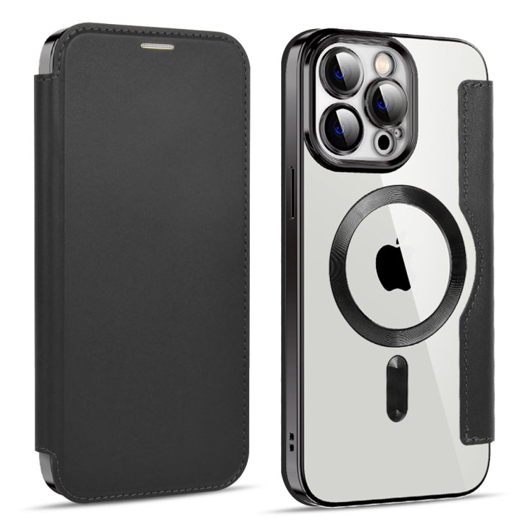 MagSafe Magnetic RFID Anti-theft Leather Phone Case