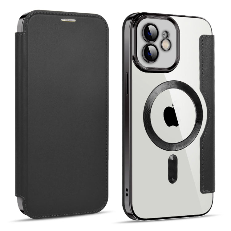 MagSafe Magnetic RFID Anti-theft Leather Phone Case