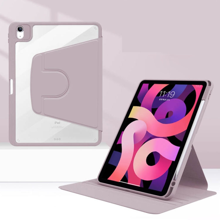 Acrylic Rotating Leather Tablet Case, For iPad 10.2 2021 / 2020 / 2019, For iPad Air 2022 / 2020 10.9, For iPad 10th Gen 10.9 2022, For iPad Air 11 2024 / iPad Pro 11 2022 / 2021 / 2020 / 2018