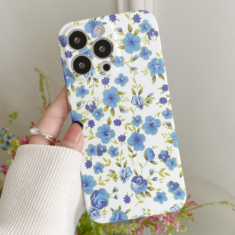 Water Sticker Flower Pattern PC Phone Case, For iPhone 11 Pro Max, For iPhone 11 Pro