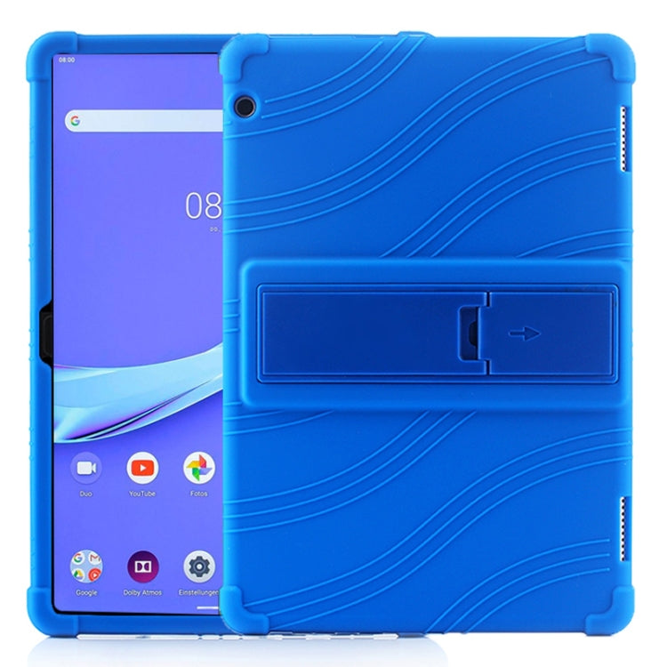 Tablet PC Silicone Protective Case with Invisible Bracket, For Huawei MediaPad T5, For Lenovo Tab M10, For Lenovo Tab E10, For iPad 6 (9.7 Universal)