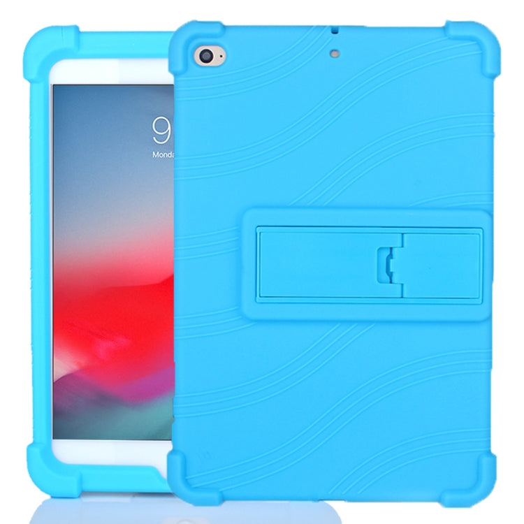 Tablet PC Silicone Protective Case with Invisible Bracket, For iPad mini 5 / 4, For iPad Pro 11 inch （2018）, For iPad 10.2 / 10.5, For iPad mini 3 / 2 / 1