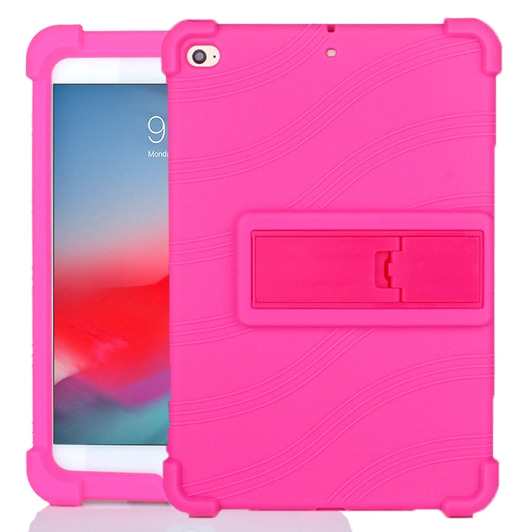 Tablet PC Silicone Protective Case with Invisible Bracket, For iPad mini 5 / 4, For iPad Pro 11 inch （2018）, For iPad 10.2 / 10.5, For iPad mini 3 / 2 / 1