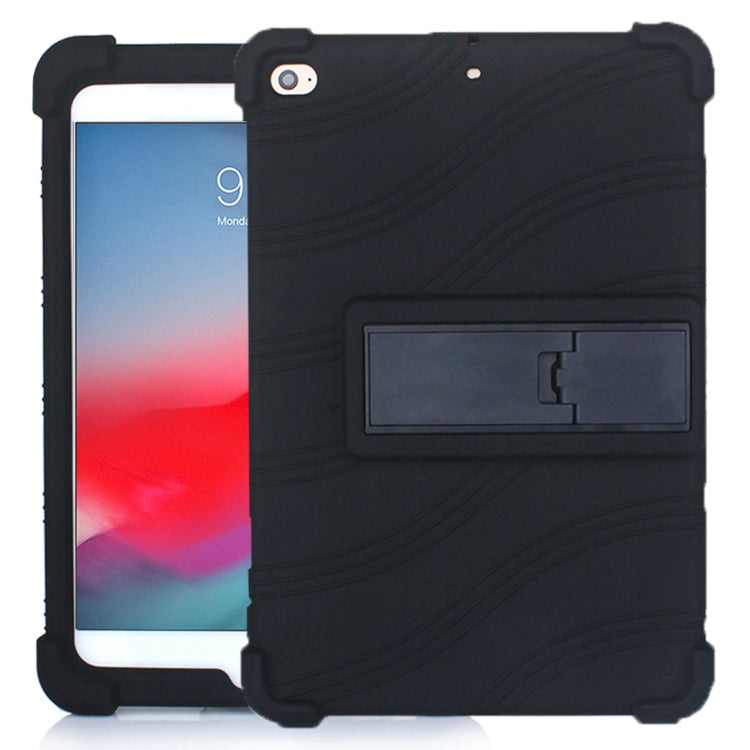 Tablet PC Silicone Protective Case with Invisible Bracket, For iPad mini 5 / 4, For iPad Pro 11 inch （2018）, For iPad 10.2 / 10.5, For iPad mini 3 / 2 / 1