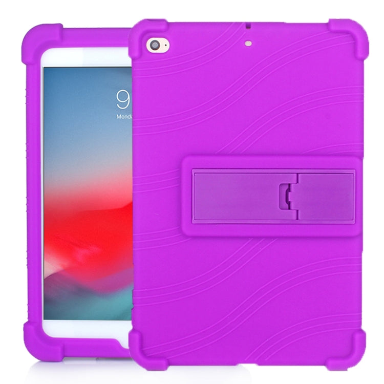 Tablet PC Silicone Protective Case with Invisible Bracket, For iPad mini 5 / 4, For iPad Pro 11 inch （2018）, For iPad 10.2 / 10.5, For iPad mini 3 / 2 / 1