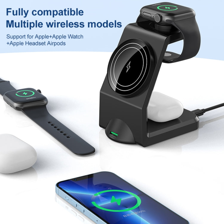 WT-158 Magnetic Multi in one wireless Charger, Multi in one