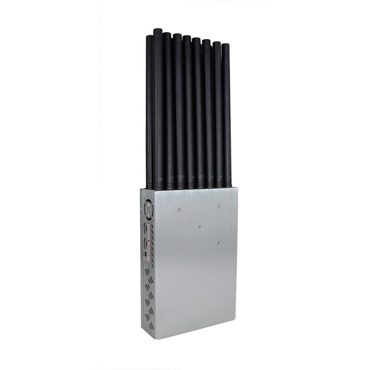 Handheld 18 Bands 2G 3G 4G 5G Wi-Fi GPS UHF VHF Cellphone Signal Jammer, JAX-121A-18