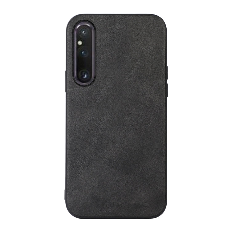 Cowhide Texture PU Phone Case, For Sony Xperia 1 V, For Samsung Galaxy A24 4G