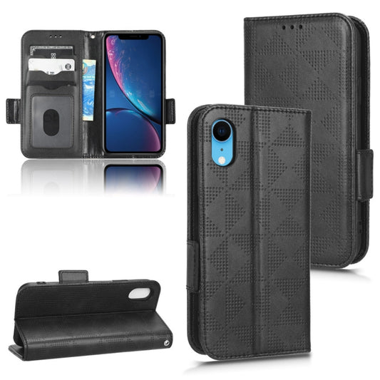 Symmetrical Triangle Leather Phone Case, For iPhone XR, For iPhone 8 Plus / 7 Plus, For iPhone SE 2022 / SE 2020 / 8 / 7