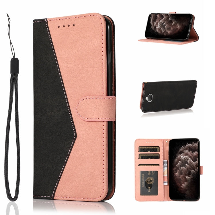 Dual-color Stitching Leather Phone Case, For Sony Xperia 5 II, For Sony Xperia 5 III, For Sony Xperia 10, For Sony Xperia 10 II, For Sony Xperia 10 III, For Sony Xperia L1