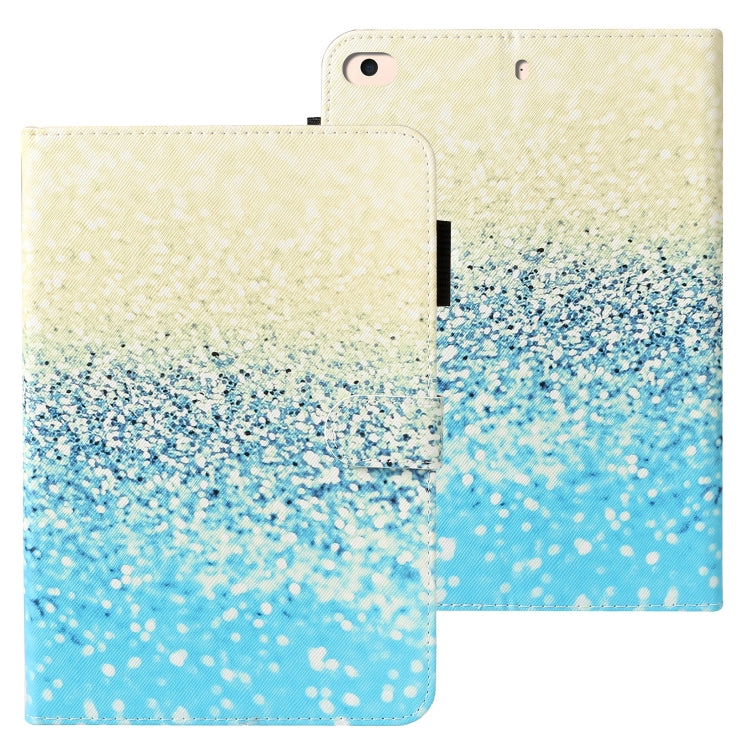 Cross Texture Painted Horizontal  Leather Case with Sleep / Wake-up Function & Card Slot & Holder & Wallet