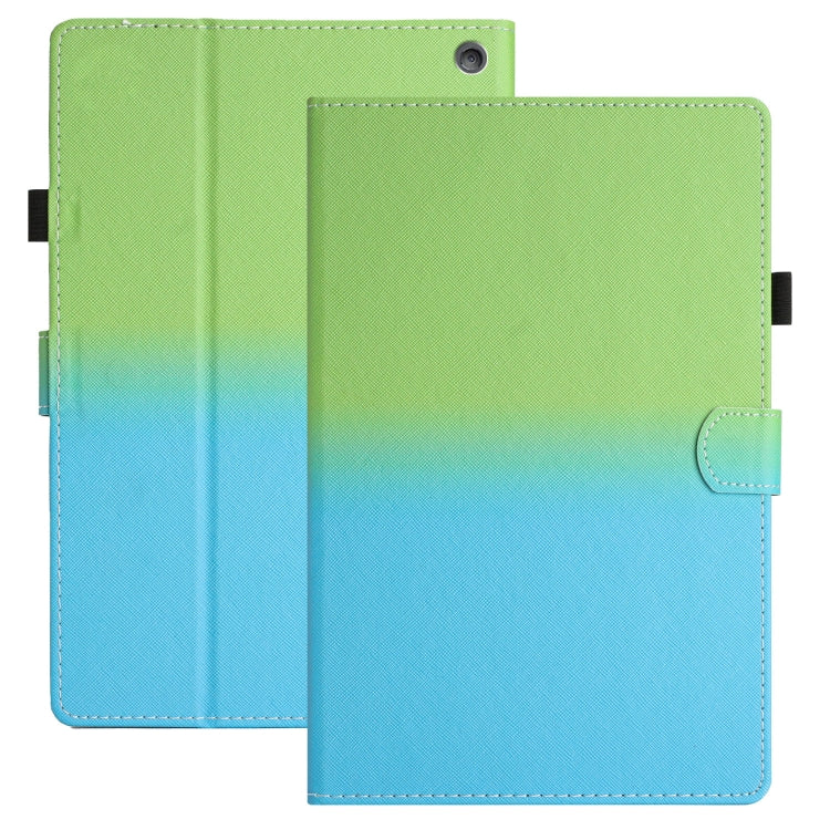 Stitching Gradient Leather Tablet Case, For Amazon Kindle Fire HD8 2020, For Amazon Kindle Fire HD8 / HD8 Plus 2022, For Amazon Kindle Fire HD10 / HD10 Plus 2021, For Amazon Kindle Youth Version 2022