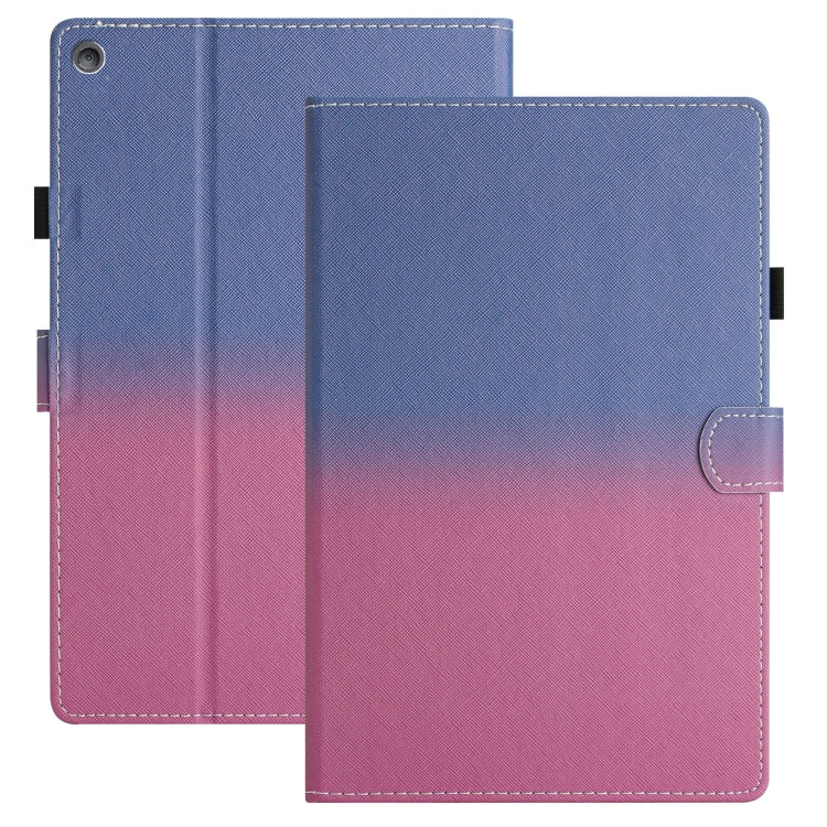 Stitching Gradient Leather Tablet Case, For Amazon Kindle Fire 7 2022, For Amazon Kindle Paperwhite 5 2021, For Amazon Kindle Fire HD8 2018 / 2017 / 2016, For Samsung Galaxy Tab A7 2020 T500 / T505