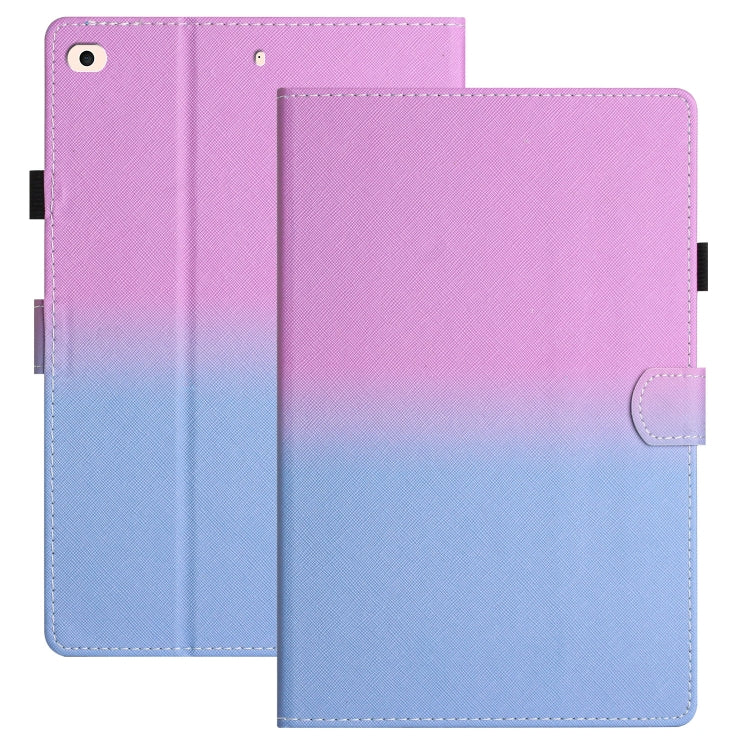 Stitching Gradient Leather Tablet Case, For iPad 10.2 2020/2019 / 10.5 2019/2017, For iPad 9.7 2018/2017 / Air 2 / Air, For iPad mini 5 / 4 / 3 / 2 / 1, For iPad Pro 11 2018 / Air 2022/2020