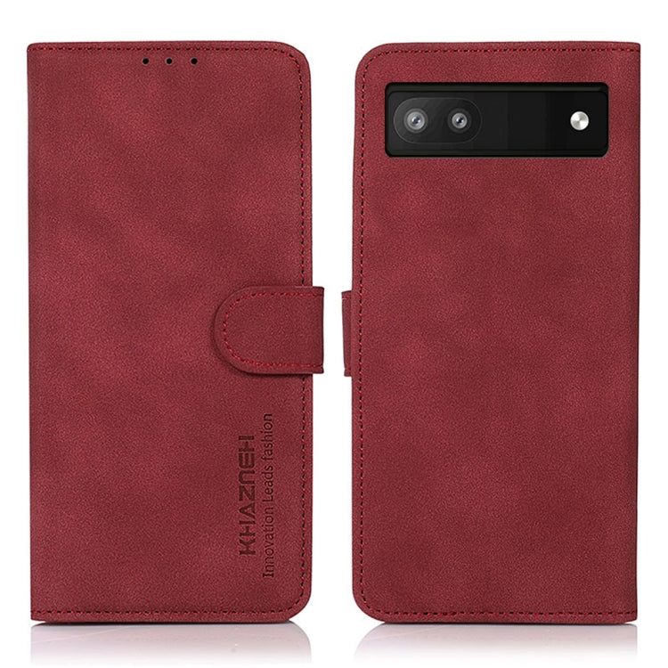 KHAZNEH Matte Texture Leather Phone Case