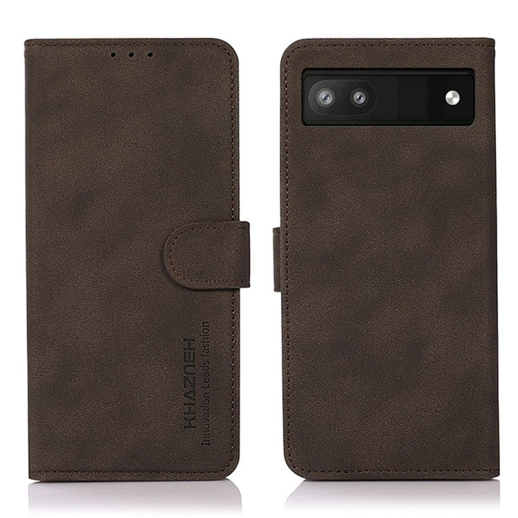 KHAZNEH Matte Texture Leather Phone Case