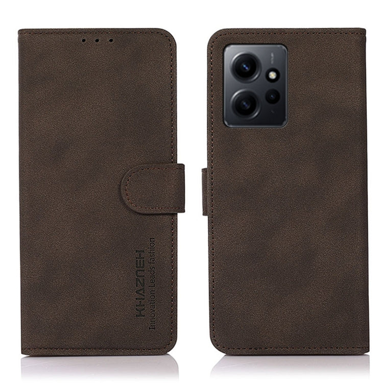 KHAZNEH Matte Texture Leather Phone Case