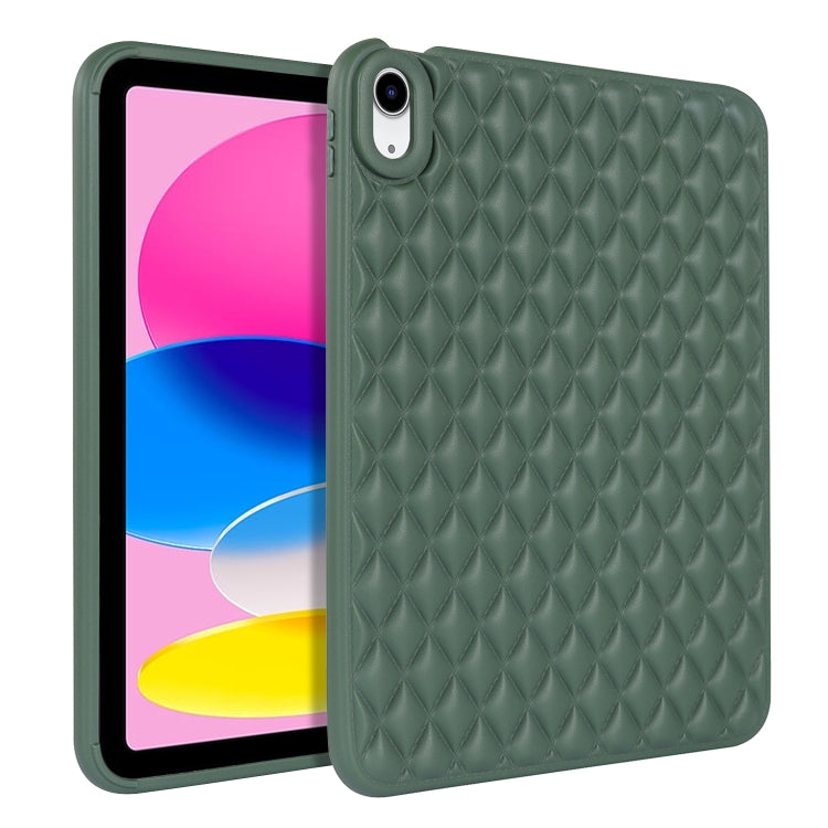 Rhombic TPU Tablet Case, For iPad mini 2024 / mini 6, For iPad mini 5 / 4, For iPad Air 5 10.9 / Air 4, For iPad Air 3 10.5, For iPad 10.2 2021 / 2020 / 2019