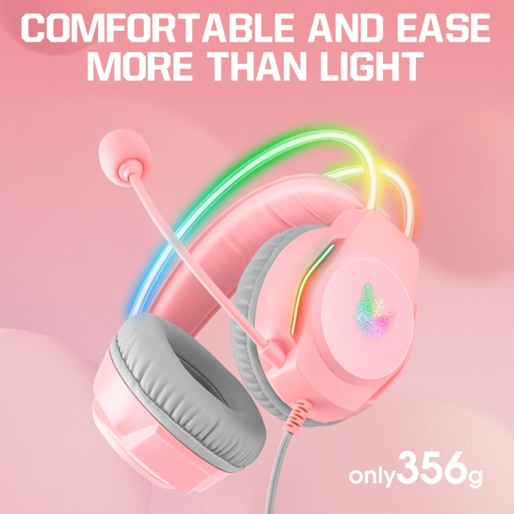 X26 USB+3.5mm RGB Wired Gaming Headset, X26