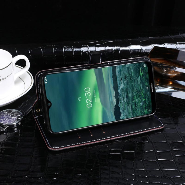 idewei Crocodile Texture Horizontal Flip Leather Case with Holder & Card Slots & Wallet, For Nokia 2.3, For Vivo Nex 3 5G, For Vivo S5, For Vivo Y9s