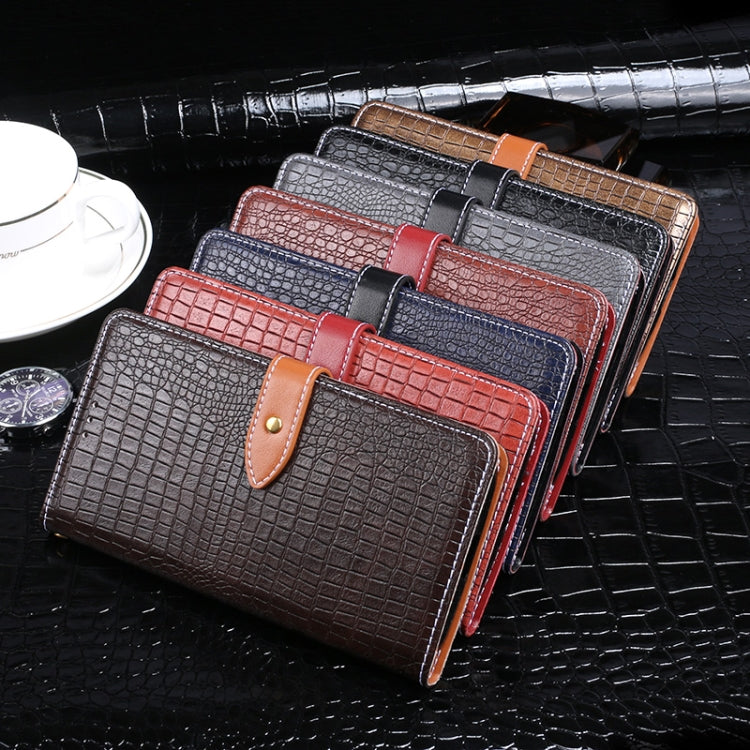 idewei Crocodile Texture Horizontal Flip Leather Case with Holder & Card Slots & Wallet, For Wiko Y60, For Wiko Y80