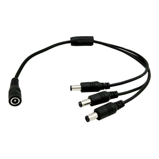 DC Female to DC Male Power Connection Extension Cable, 0.37m 3 in 1, 0.37m 4 in 1, 0.37m 6 in 1, 0.42m 8 in 1, 0.5m 2 in 1, 0.5m 16 in 1