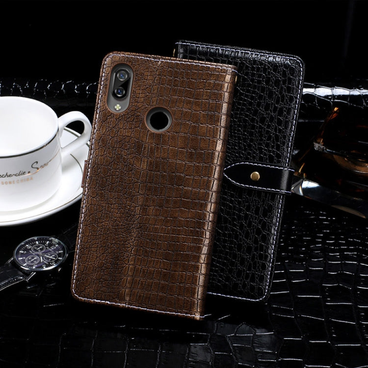 idewei Crocodile Texture Horizontal Flip Leather Case with Holder & Card Slots & Wallet, For BQ BQ-6040L Magic, For Coolpad Legacy, For Cubot J5, For Sharp Aquos Sense3