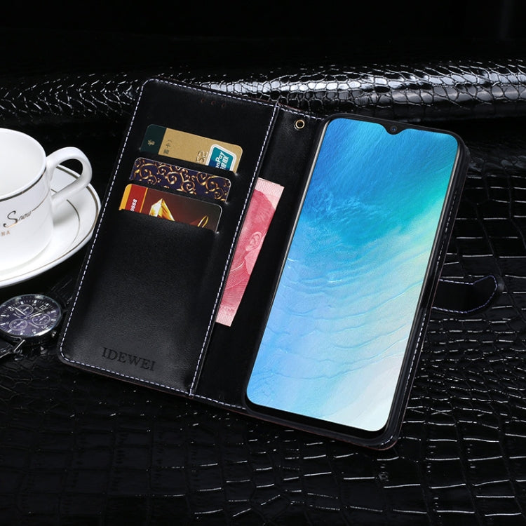 idewei Crocodile Texture Horizontal Flip Leather Case with Holder & Card Slots & Wallet, For Vivo U20, For Cubot Quest Lite, For Blackview A80 Pro