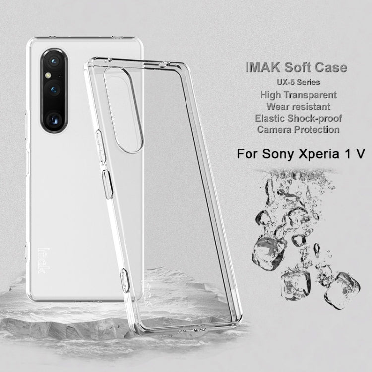 IMAK UX-5 Series TPU Phone Case, For Sony Xperia 1 V, For Sony Xperia 10 V