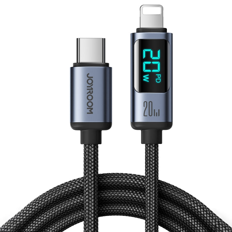 JOYROOM S-CL020A16 20W USB-C / Type-C to 8 Pin Digital Display Fast Charging Data Cable, Type-C to 8 Pin