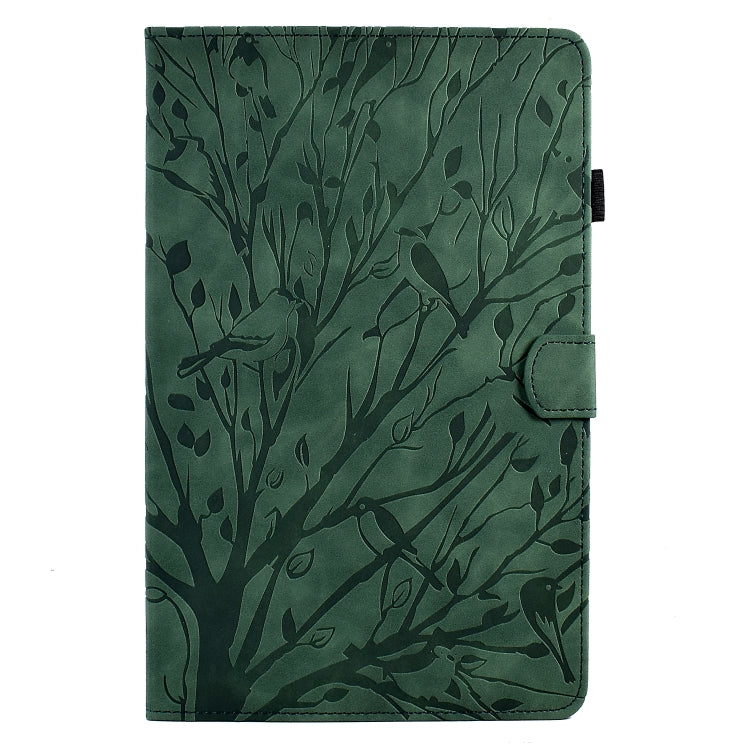 Fortune Tree Pressure Flower PU Tablet Case with Wake-up / Sleep Function, For iPad 10.2 2019 2020 / iPad 10.5 2017 2019, For iPad 10.9 2022, For iPad Air / Air 2 / 9.7 2017 2018, For iPad Pro 11 / Air 4 10.9 2020 / Air 5 10.9