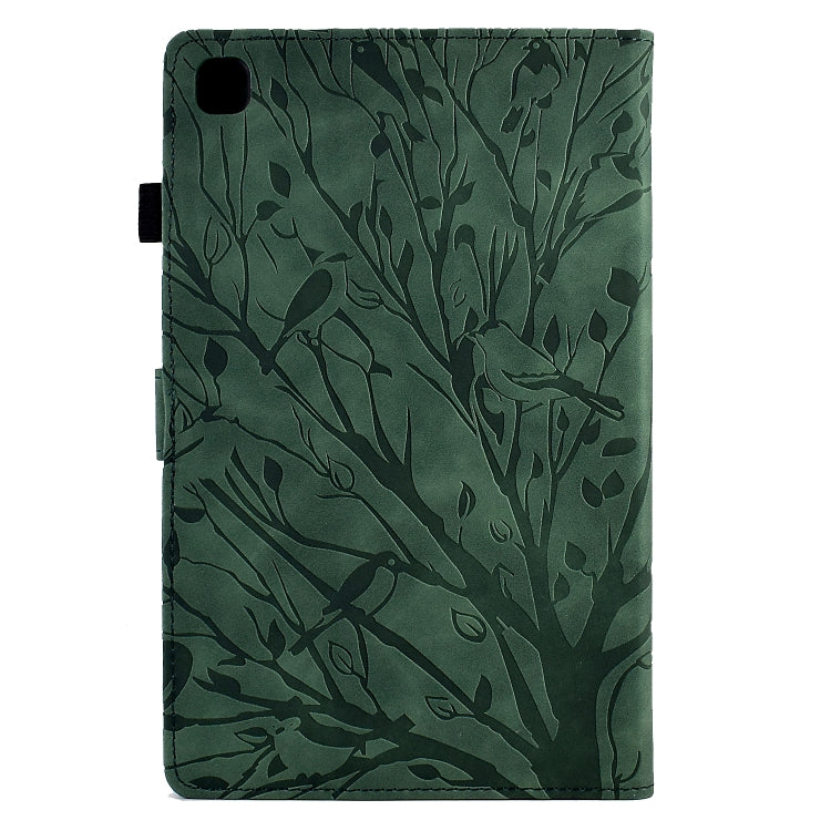 Fortune Tree Pressure Flower PU Tablet Case with Wake-up / Sleep Function, For iPad 10.2 2019 2020 / iPad 10.5 2017 2019, For iPad 10.9 2022, For iPad Air / Air 2 / 9.7 2017 2018, For iPad Pro 11 / Air 4 10.9 2020 / Air 5 10.9