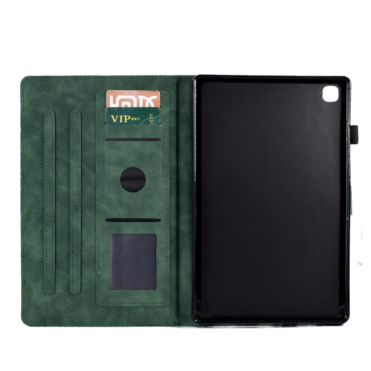 Fortune Tree Pressure Flower PU Tablet Case with Wake-up / Sleep Function, For iPad 10.2 2019 2020 / iPad 10.5 2017 2019, For iPad 10.9 2022, For iPad Air / Air 2 / 9.7 2017 2018, For iPad Pro 11 / Air 4 10.9 2020 / Air 5 10.9