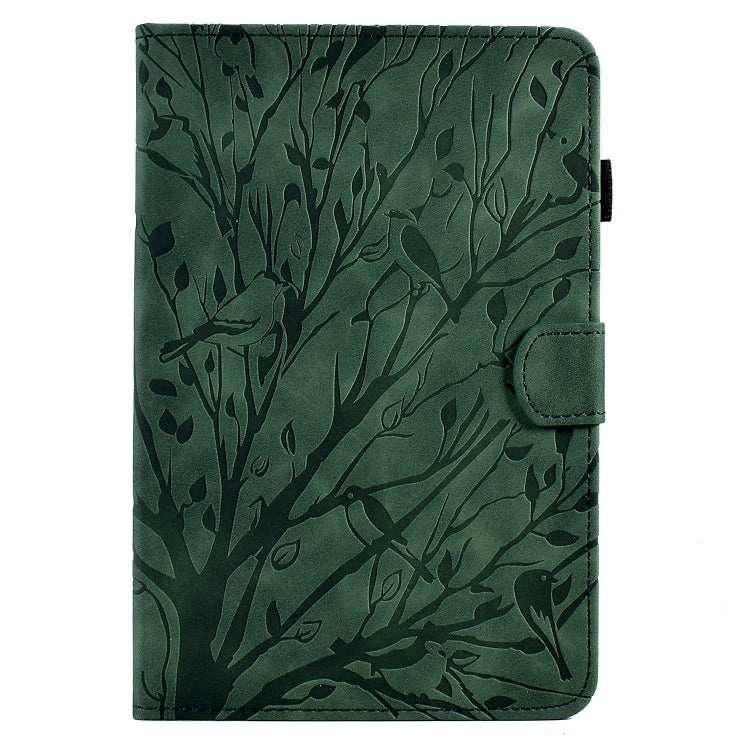 Fortune Tree Pressure Flower PU Tablet Case with Wake-up / Sleep Function, For iPad mini 1 / 2 / 3 / 4 / 5, For Lenovo Tab M9, For Lenovo Tab M10 Gen 3, For Lenovo M10 Plus, For Lenovo Tab M10 Plus 3rd Gen