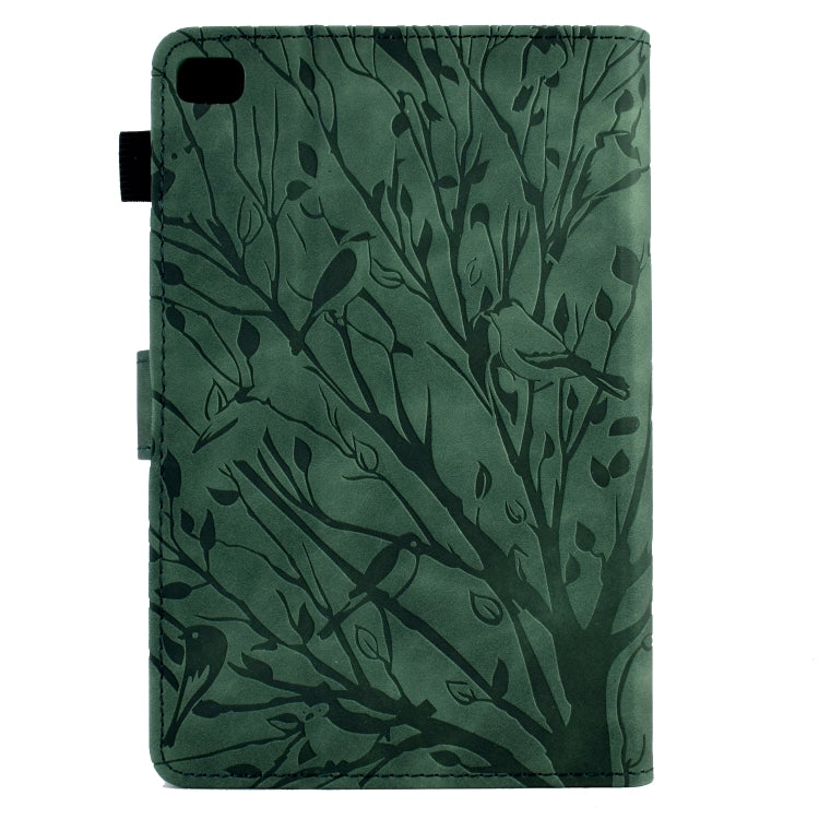 Fortune Tree Pressure Flower PU Tablet Case with Wake-up / Sleep Function, For iPad mini 1 / 2 / 3 / 4 / 5, For Lenovo Tab M9, For Lenovo Tab M10 Gen 3, For Lenovo M10 Plus, For Lenovo Tab M10 Plus 3rd Gen