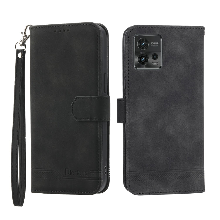 Dierfeng Dream Line TPU + PU Leather Phone Case, For Motorola Moto G Power 2023, For Motorola Moto G Stylus 5G 2023, For Motorola Moto G13 4G/G53 5G/G23 4G, For Motorola Moto G73 5G, For OPPO Reno8 T 4G Global