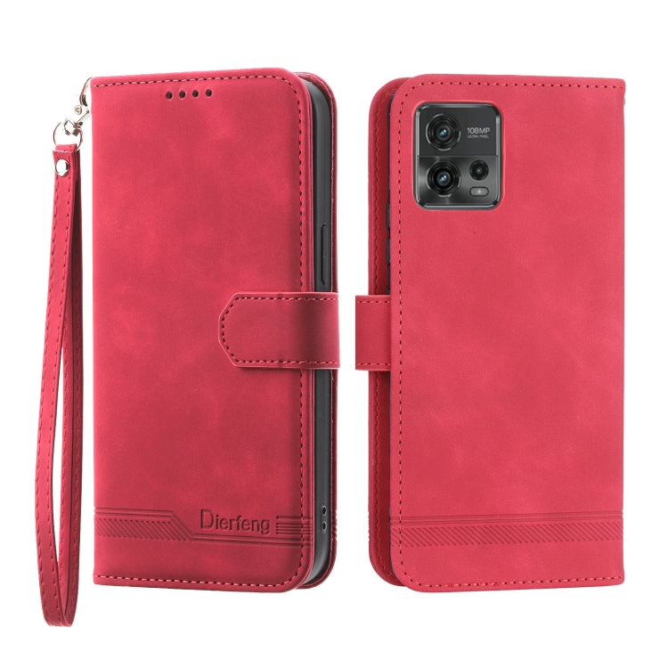 Dierfeng Dream Line TPU + PU Leather Phone Case, For Motorola Moto G Power 2023, For Motorola Moto G Stylus 5G 2023, For Motorola Moto G13 4G/G53 5G/G23 4G, For Motorola Moto G73 5G, For OPPO Reno8 T 4G Global