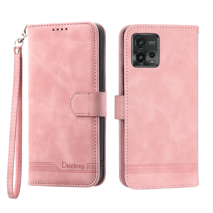 Dierfeng Dream Line TPU + PU Leather Phone Case, For Motorola Moto G Power 2023, For Motorola Moto G Stylus 5G 2023, For Motorola Moto G13 4G/G53 5G/G23 4G, For Motorola Moto G73 5G, For OPPO Reno8 T 4G Global