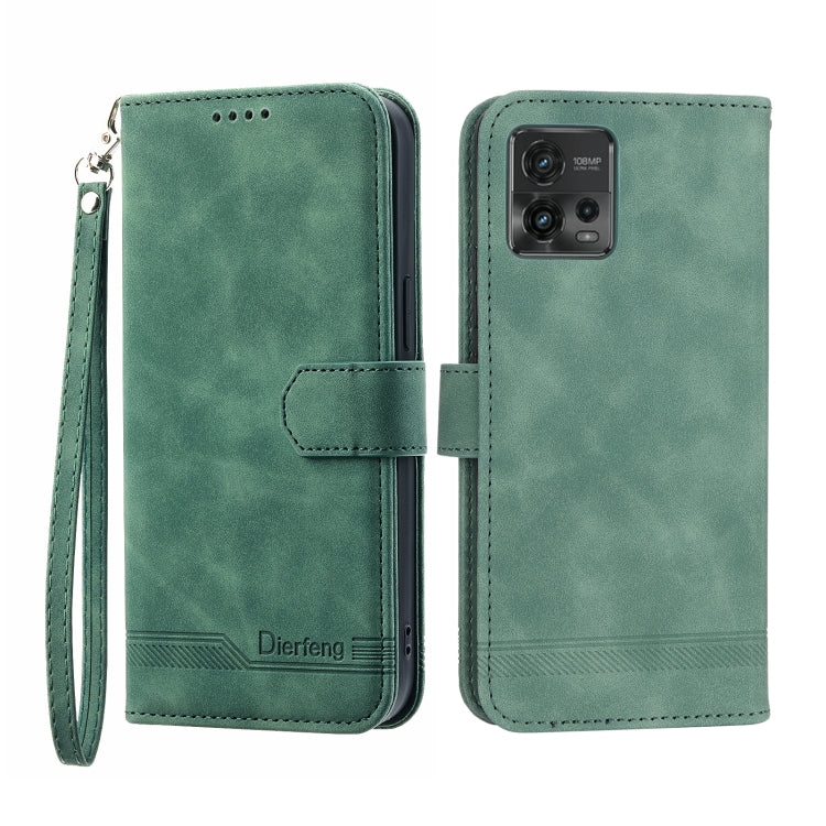 Dierfeng Dream Line TPU + PU Leather Phone Case, For Motorola Moto G Power 2023, For Motorola Moto G Stylus 5G 2023, For Motorola Moto G13 4G/G53 5G/G23 4G, For Motorola Moto G73 5G, For OPPO Reno8 T 4G Global