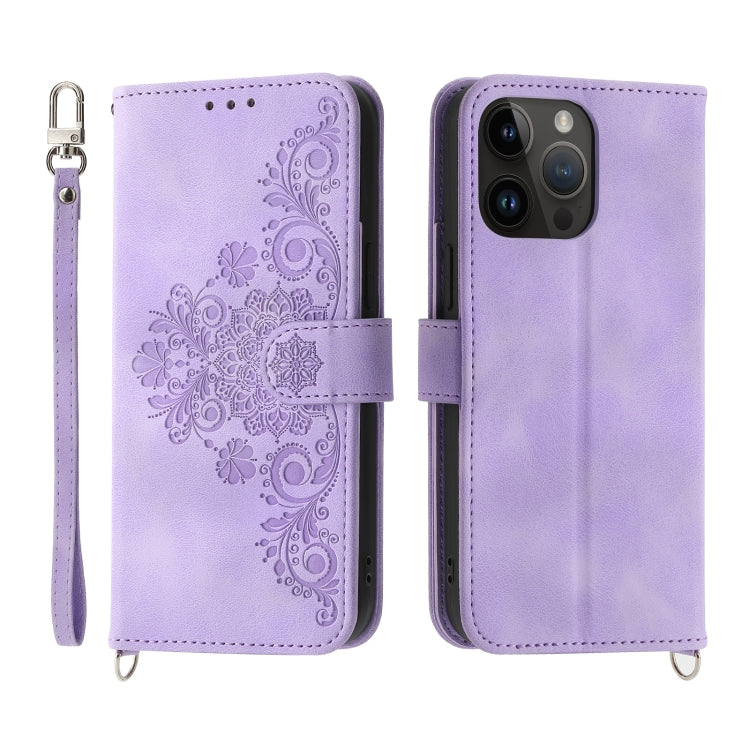 Skin-feel Flowers Embossed Wallet Leather Phone Case, For Motorola Moto G Power 2023, For Motorola Moto G Stylus 5G 2023, For Motorola Moto G13 4G/G53 5G/G23 4G, For Motorola Moto G73 5G, For OPPO A1 Pro, For OPPO Reno9 5G/Reno9 Pro 5G