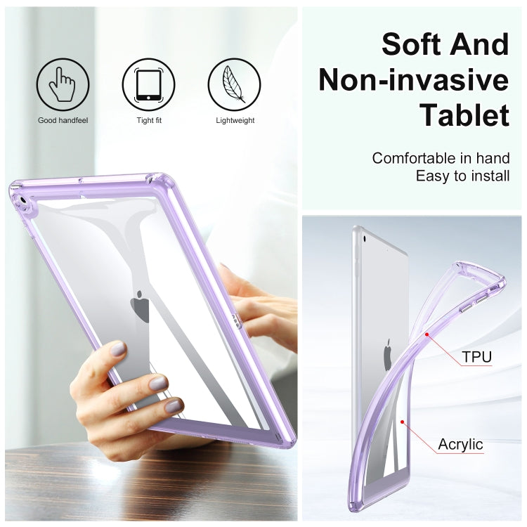 Transparent Acrylic Tablet Case, For iPad 10.2 2021 / 2020 / 2019, For iPad Air 3 10.5 2019, For iPad Air 2022 / 2020, For iPad mini 5 / 4, For iPad mini 2024 / mini 6